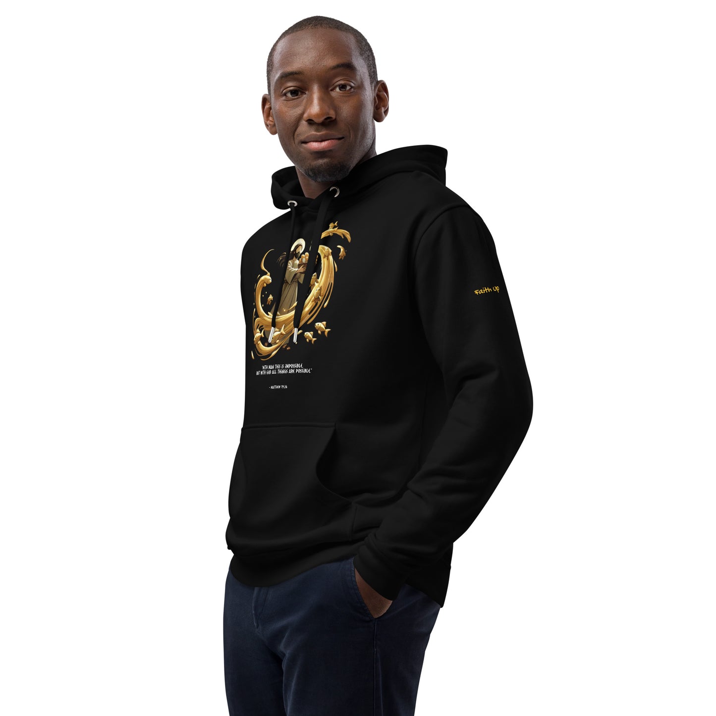 Fishes and Loaves - Premium Hoodie (Black Edition)