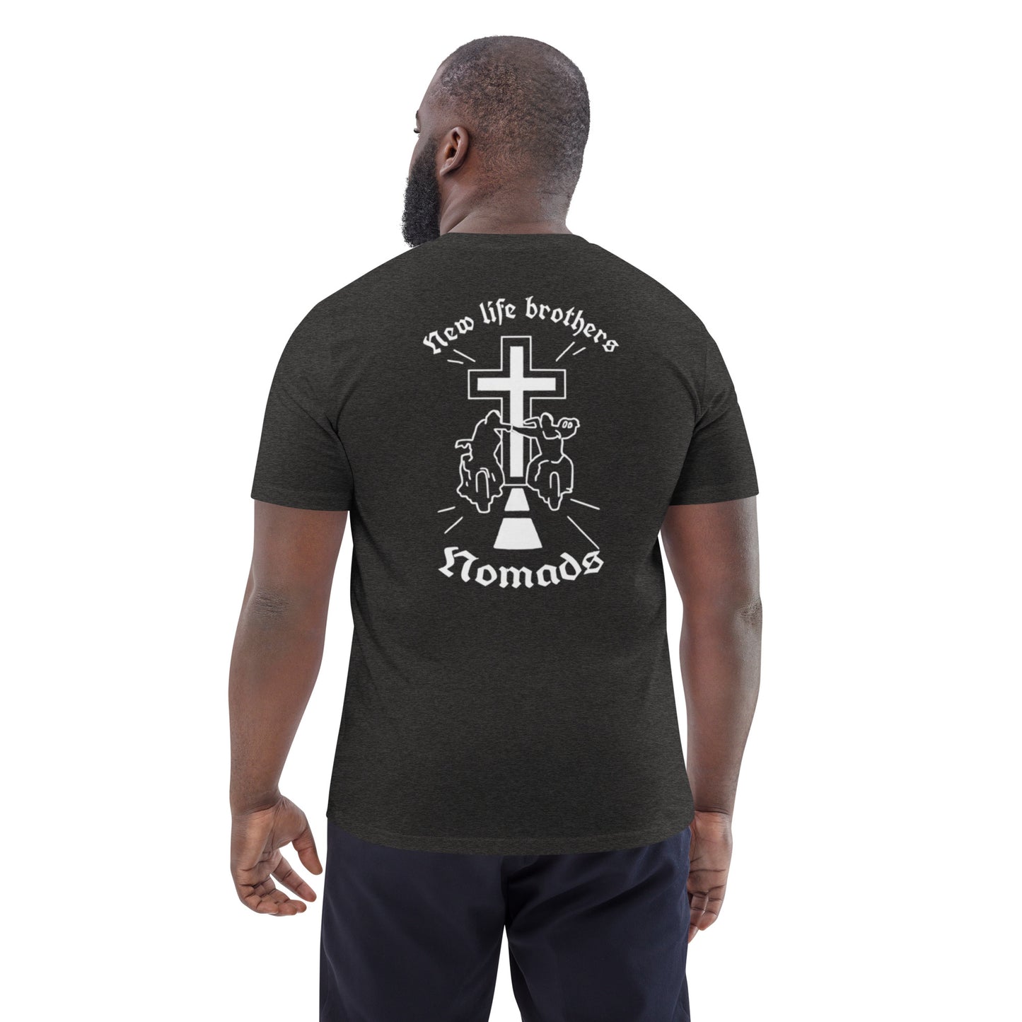 New Life Brothers - New Exklusives Biker-T-Shirt für echte Brüder (White Edition)