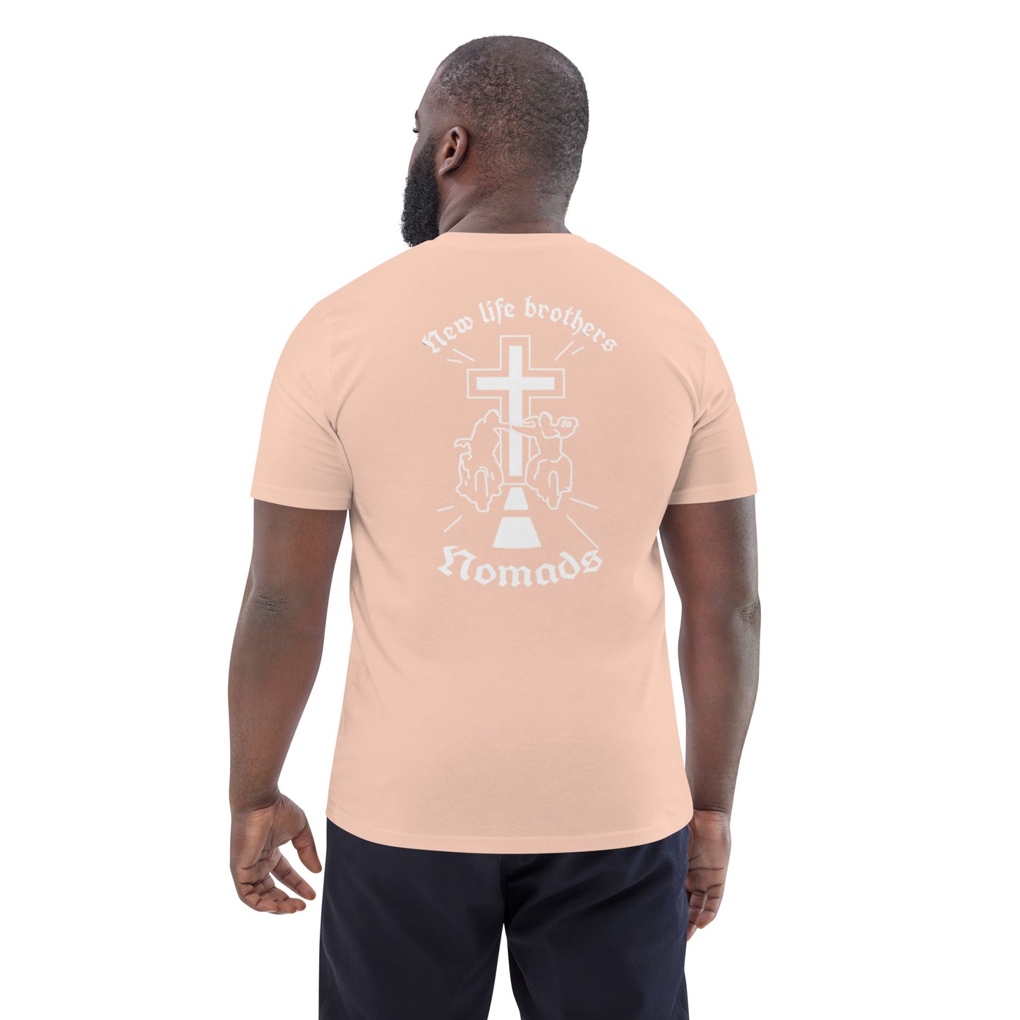 New Life Brothers - New Exklusives Biker-T-Shirt für echte Brüder (White Edition)