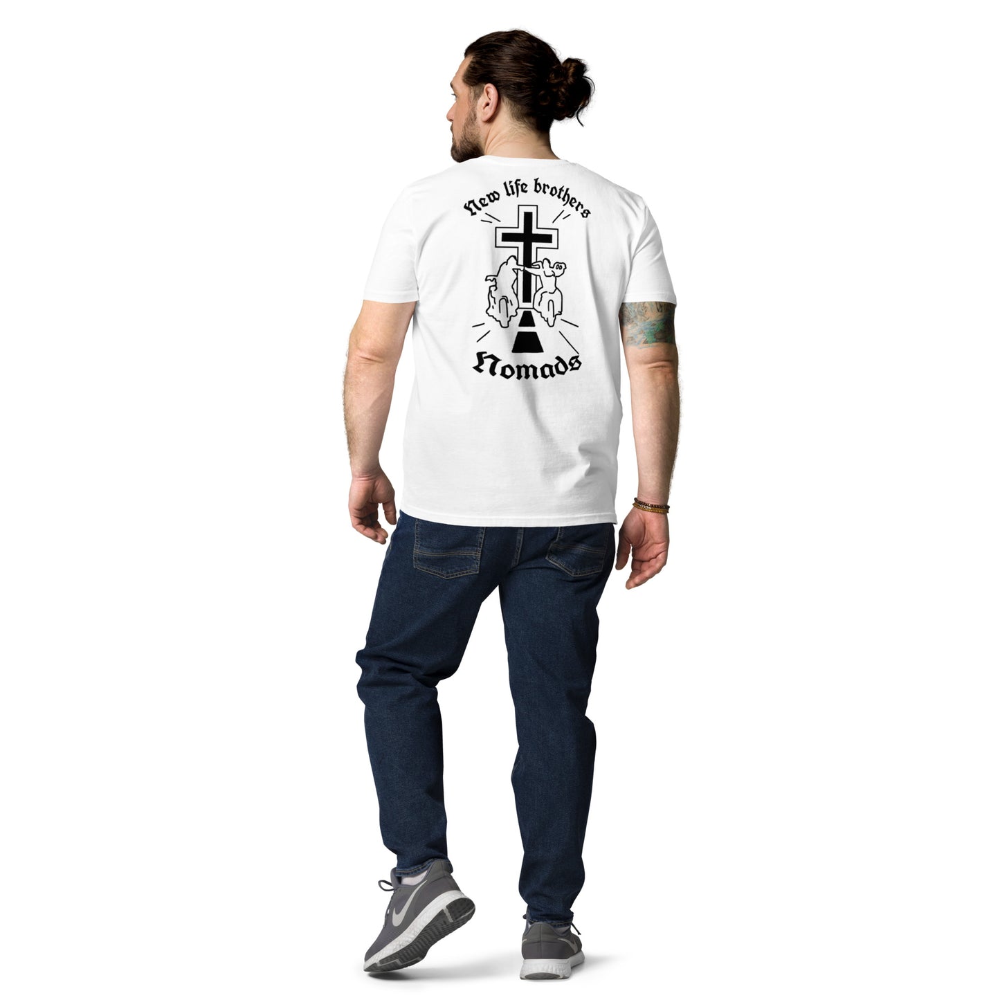 New Life Brothers - New Exklusives Biker-T-Shirt für echte Brüder
