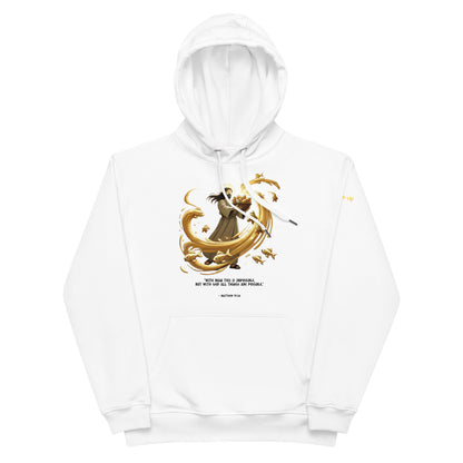 Fishes and Loaves - Premium Hoodie (White Edition)