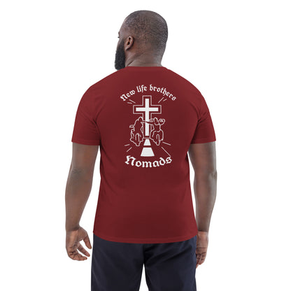 New Life Brothers - New Exklusives Biker-T-Shirt für echte Brüder (White Edition)