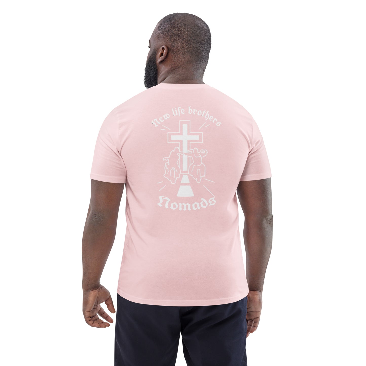 New Life Brothers - New Exklusives Biker-T-Shirt für echte Brüder (White Edition)