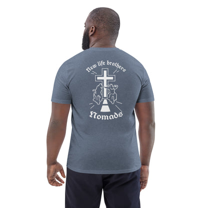 New Life Brothers - New Exklusives Biker-T-Shirt für echte Brüder (White Edition)