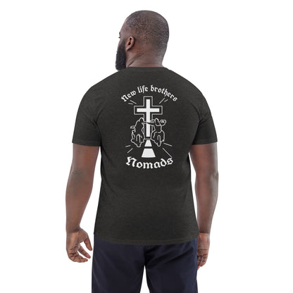 New Life Brothers - New Exklusives Biker-T-Shirt für echte Brüder (White Edition)
