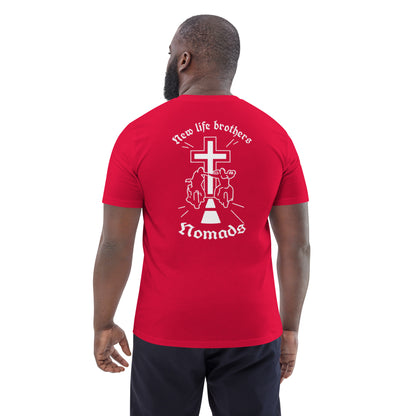 New Life Brothers - New Exklusives Biker-T-Shirt für echte Brüder (White Edition)